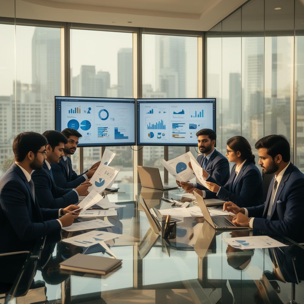 SSKV partners reviewing audit reports